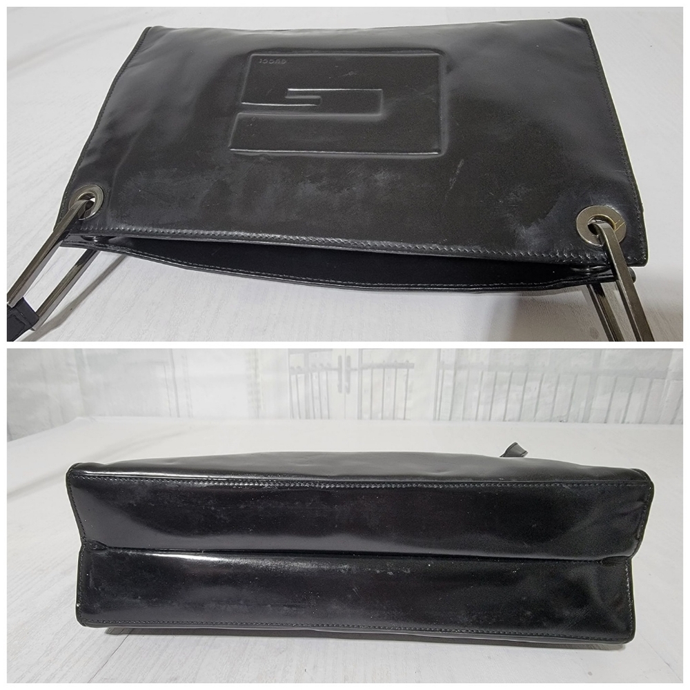 GUCCI Vintage G Square Tom Ford Era Shoulder Bag Black - Picture 11 of 15